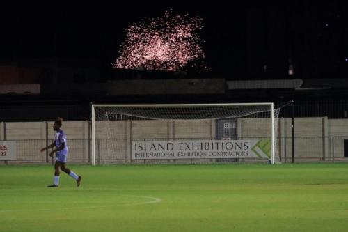 Fireworks over Southall