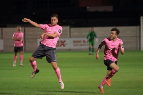 Liam Hope (L) and Bilal Sayoud