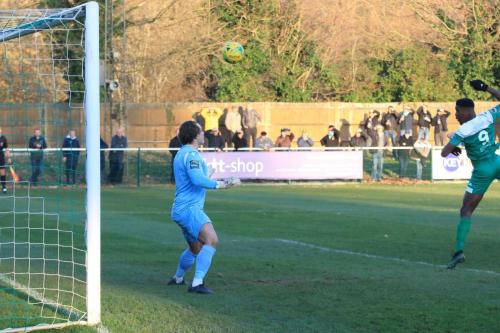 Shaun Okojie makes it 3-0