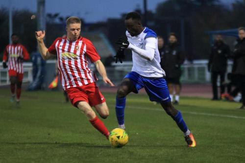 Enfields Bobson Bawling (R) and Folkestones Scott Heard