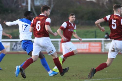 Enfields Junior Mubiayi (17) shoots