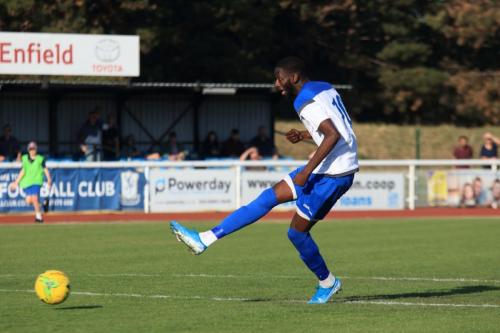 Muhammadu Faal scores his second goal and seals the win