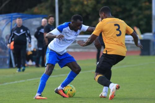 Enfields Bobson Bawling (L) and Cheshunts Ola Williams