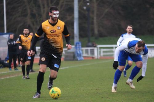 Crays Jay Leader (L) and Enfields Billy Bricknell