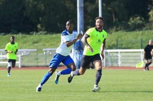 Enfields Ken Charles (L) and Potters Bars Chris Doyle