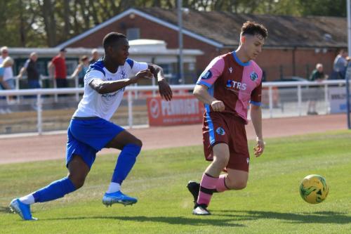 Enfields Ken Charles (L) and Casuals Jack Tuckerx