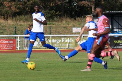 Enfields Ryan Blackman shoots