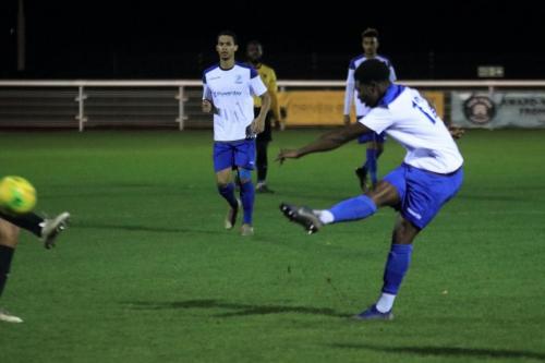 Charles Brown makes it 2-1 to Enfield