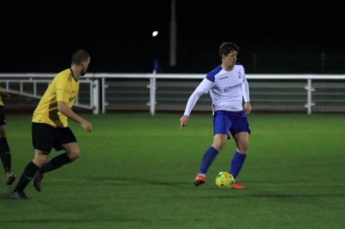 Enfields Glenn Wilson (R) and Broadfields Harry Henley