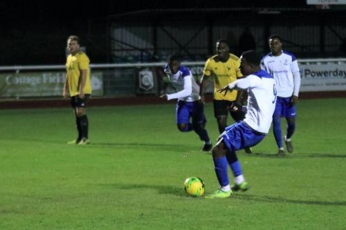 Ken Charles penalty puts Enfield 3-2 up
