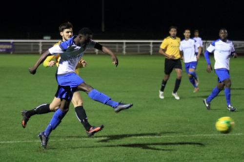 Mo Koita puts Enfield 1-0 up