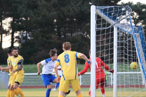 Sam Youngs (white) makes it 2-0