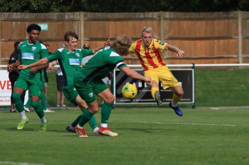 Enfields Ryan Blackman (R) shootsx