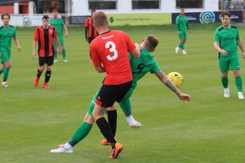 Lewes Thomas Day (3) challenges Billy Bricknell