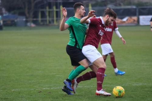Enfields Lyle Della-Verde (L) and Potters Bars Bradley Sach