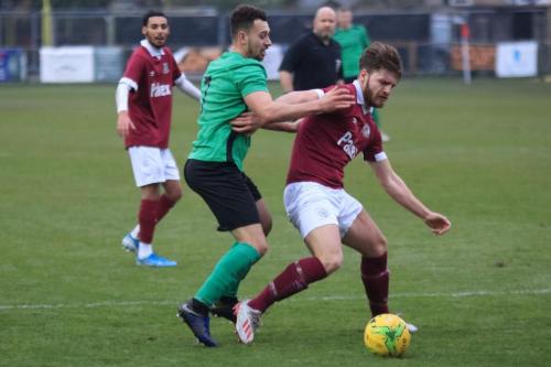 Enfields Lyle Della-Verde (L) and Potters Bars Bradley Sachx