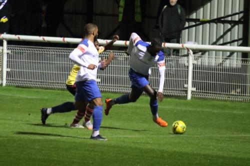 Enfield's Adam Pepera (R) and Jared Small