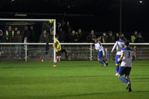 Ryan Blackman shoots over the bar