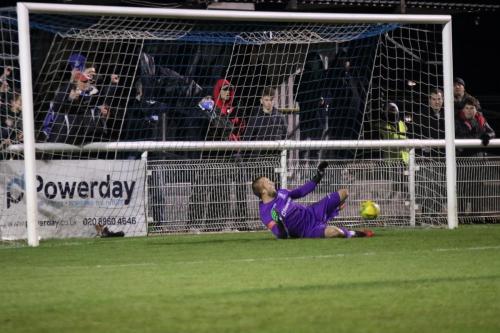 Sam Cornish scores Maldon's winning kick