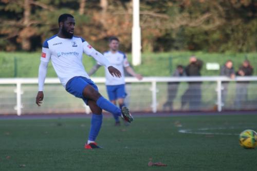 Harold Joseph made his 'debut' starting his third spell with Enfield