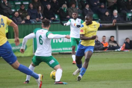 IMG 8761-Bognors-Craig-Robson-6-blocks-Percy-Kiangebenis-attempted-pass