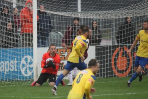 IMG 5120-Enfields-Nathan-McDonald-saves-at-the-near-post