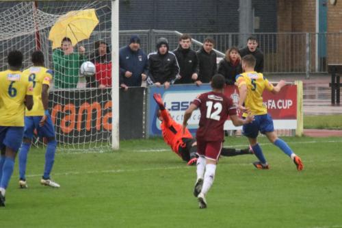 IMG 5142-Enfield-keeper-Nathan-McDonald-tips-a-shot-to-safety