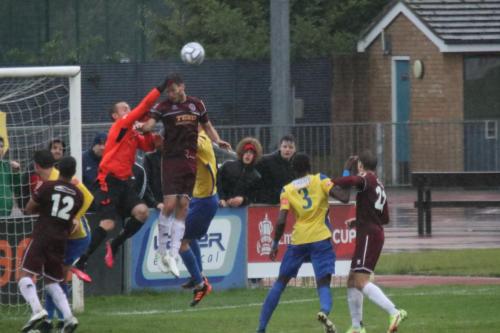 IMG 5207-Enfield-keeper-Nathan-McDonald-punches-clear-from-charlie-Sheringham