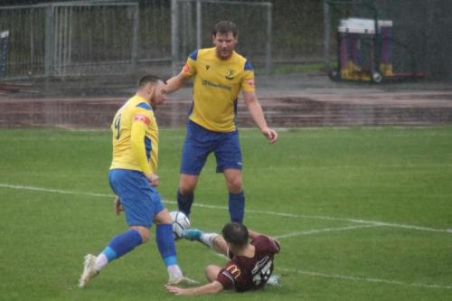 IMG 5230-Chelmsfords-Callum-Harrison-clears-from-Billy-Bricknell-L-and-Adam-Cunnington