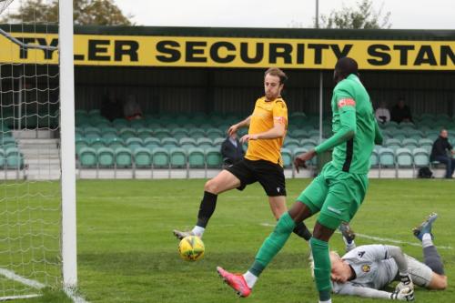 IMG 6543-Muhammadu-Faal-green-scores-his-fourth-and-Enfields-eighth