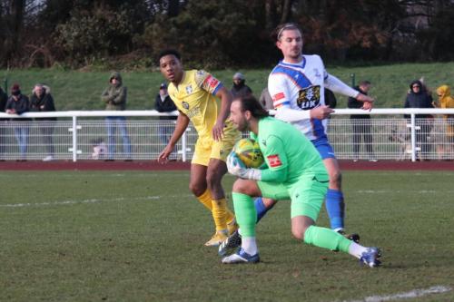 IMG 2478-Stortford-keeper-Jack-Giddens-saves-from-Sam-Youngs