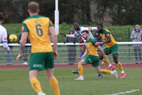 IMG 5183-Enfields-Muhammadu-Faal-crosses-despite-the-efforts-of-Chris-Sessegnon-R-and-Lucas-Rodrigues