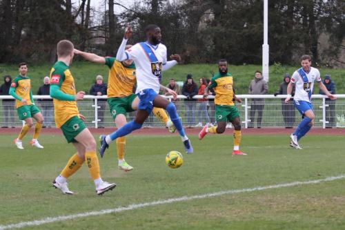 IMG 5189-Muhammadu-Faal-plays-an-air-shot-to-Adam-Cunningtons-cross