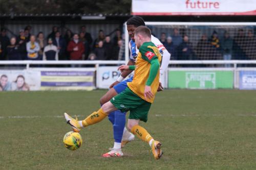 IMG 5250-Horshams-Tom-Richards-clears-from-Manny-Maja