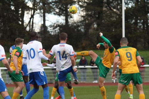 IMG 5293-Horshams-Tom-Kavanagh-clears-from-Adam-Cunnington