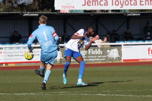 IMG 4217-Casuals-keeper-Danny-Bracken-clears-from-Muhammadu-Faal