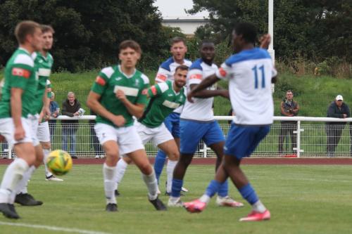 Andre Coker (11) puts Enfield 2-0 up