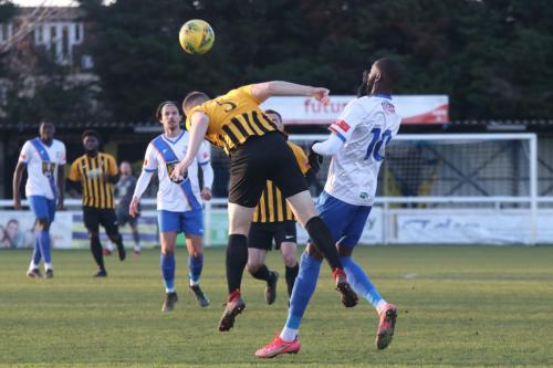 IMG 8494-Folkestones-Callum-Davies-heads-clear-from-Muhammadu-Faal