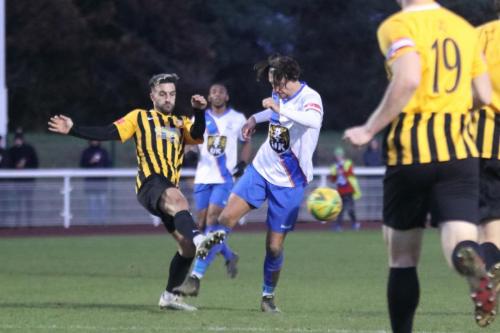 IMG 8623-Folkestones-Kieron-McCann-L-clears-from-Sam-Youngs