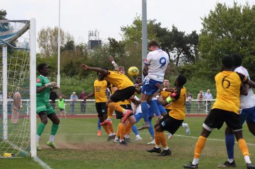 IMG 6140-Jake-Cass-heads-Enfields-late-equaliser-and-completes-his-hat-trick
