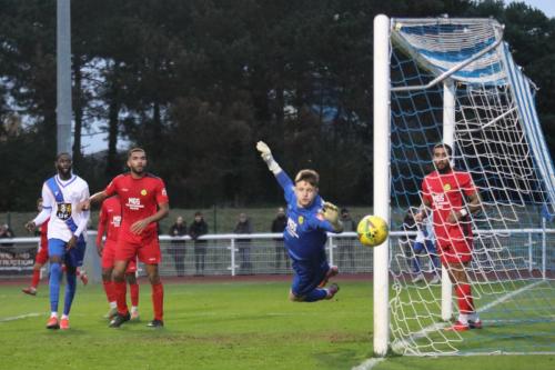 IMG 7888-Merstham-keeper-Toby-Bull-can-only-watch-a-s-the-ball-flies-wide