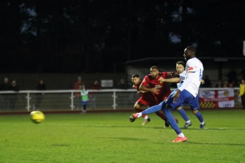 IMG 7955-Muhammadu-Faal-equalises-for-Enfield-from-the-penalty-spot