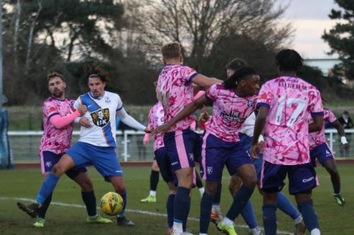 IMG 1592-Enfields-Sam-Youngs-stretches-for-a-ball-in-the-six-yard-area