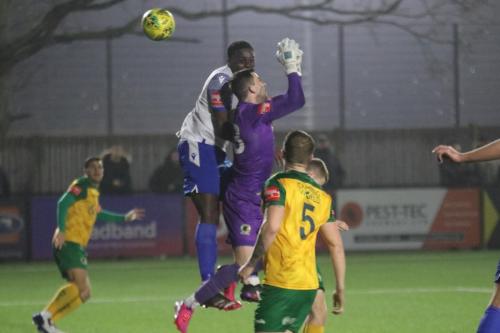 IMG 0351-Jerry-Gyebi-is-penalised-for-a-foul-on-Sam-Howes