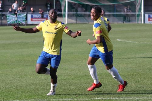 IMG 5562-Scorer-Percy-Kiangebeni-L-and-Manny-Maja-celebrate-the-second-goal