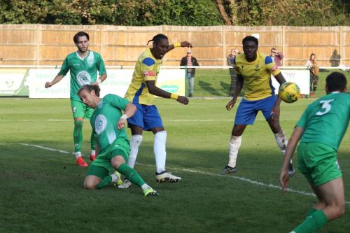 IMG 5595-Leatherheads-Will-Salmon-clears-from-Nathan-Smith