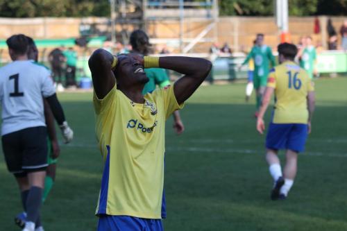 IMG 5775-Enfields-Nathan-Smith-cant-believe-his-shot-has-missed