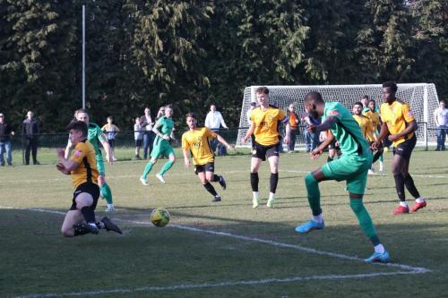 IMG 5031-Muhammadu-Faal-crosses-to-Lewis-Taaffe-behind-the-defender-attempting-to-block-who-somehow-hits-the-bar-from-close-range