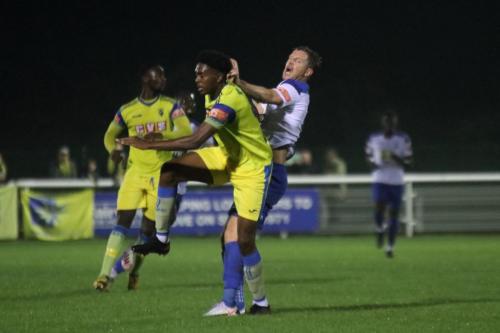 IMG 4321-Haringeys-Tyrese-Owen-yellow-clears-from-Adam-Cunnington