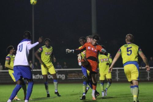 IMG 4359-Haringey-goalkeeper-Tiernan-Parker-punches-clear